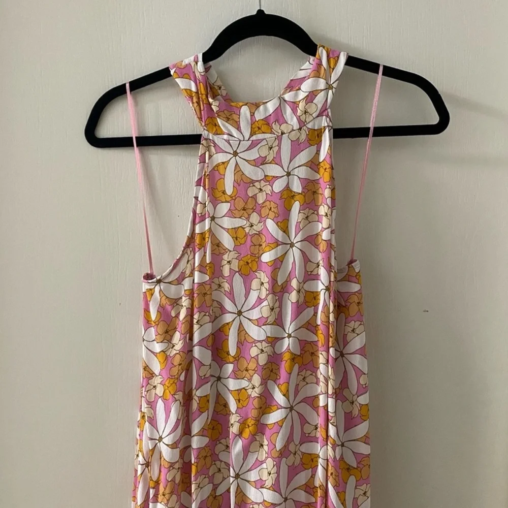 Fighting Eel Ava Sky Daniela Pink Tiare Maxi Dress floral - Picture 5 of 10